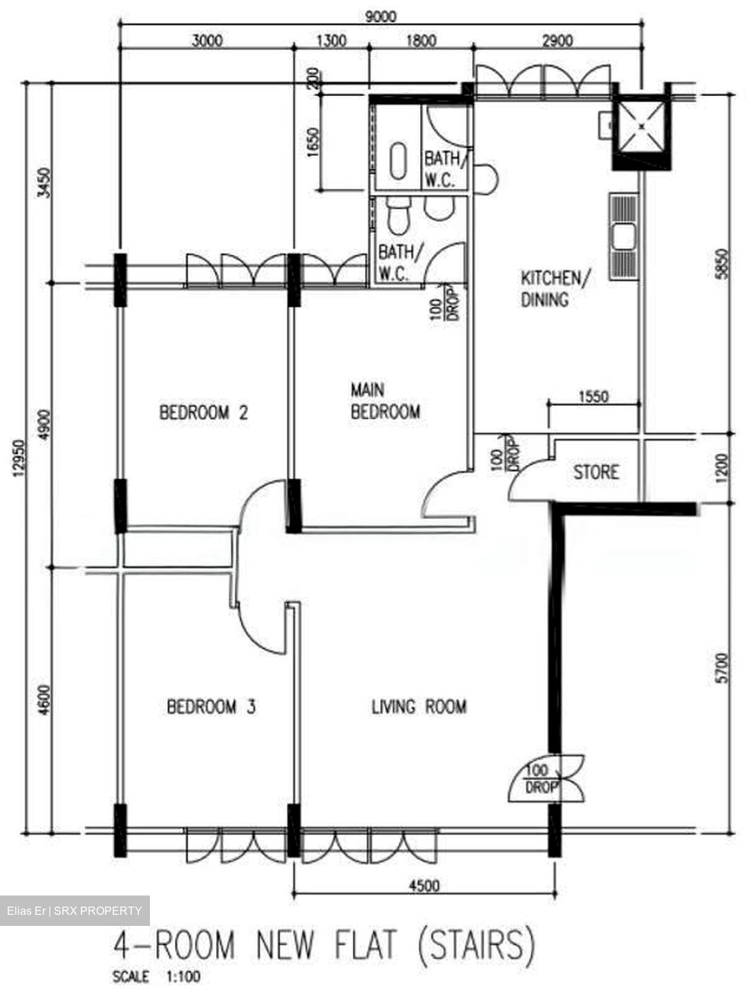 Blk 811 Tampines Polyview (Tampines), HDB 4 Rooms #619775451